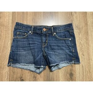 Mossimo Denim Shorts, Youth Girls Size 2, Blue,Mid Rise, Midi